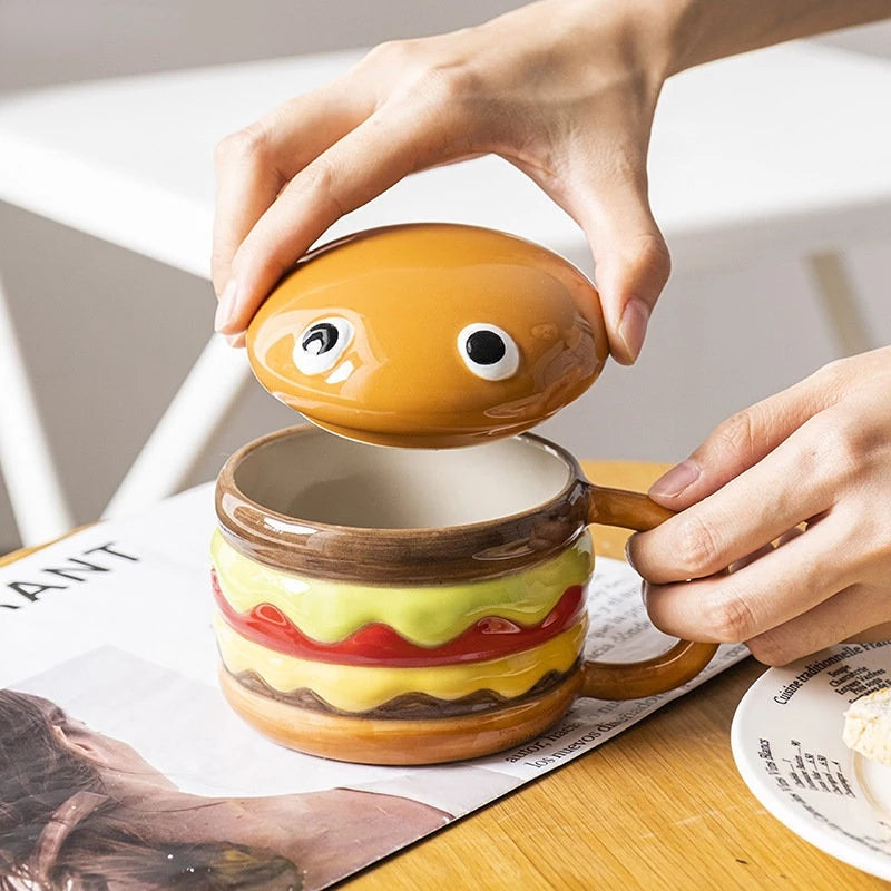 Ceramic Cute Creative Hamburger Mug
