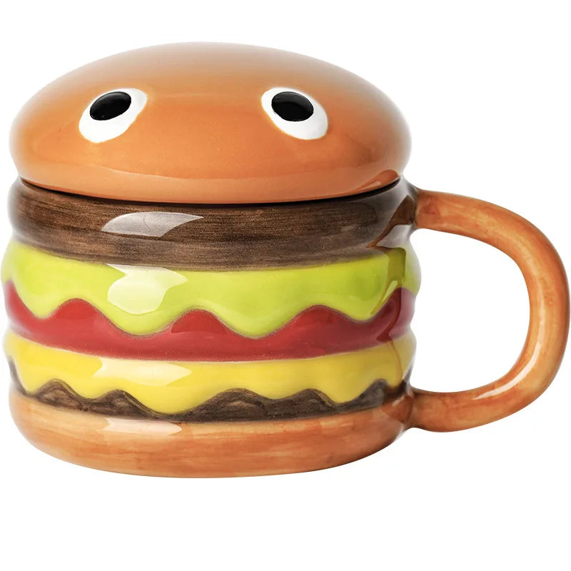 Ceramic Cute Creative Hamburger Mug